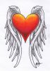 love angel tattoo